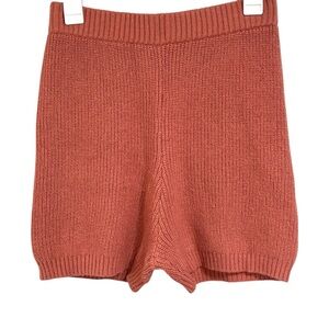 Anthropologie Saturday Sunday NWT High Rise Sweater Knit Shorts Size Women Small